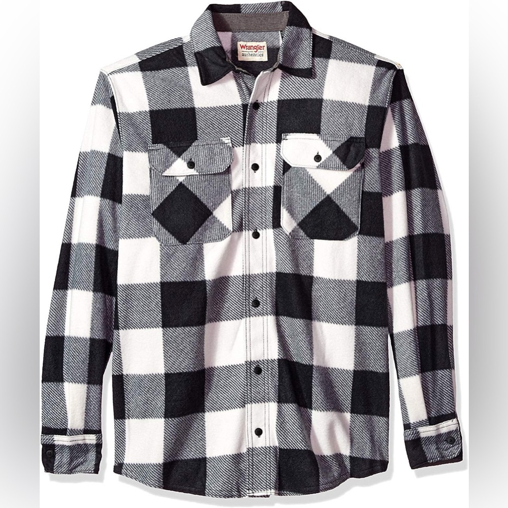 NWOT Wrangler Mens Fleece Shirt